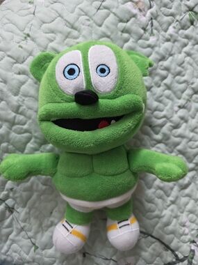 Gummibar The Gummy Bear Singing Plush Toy Used